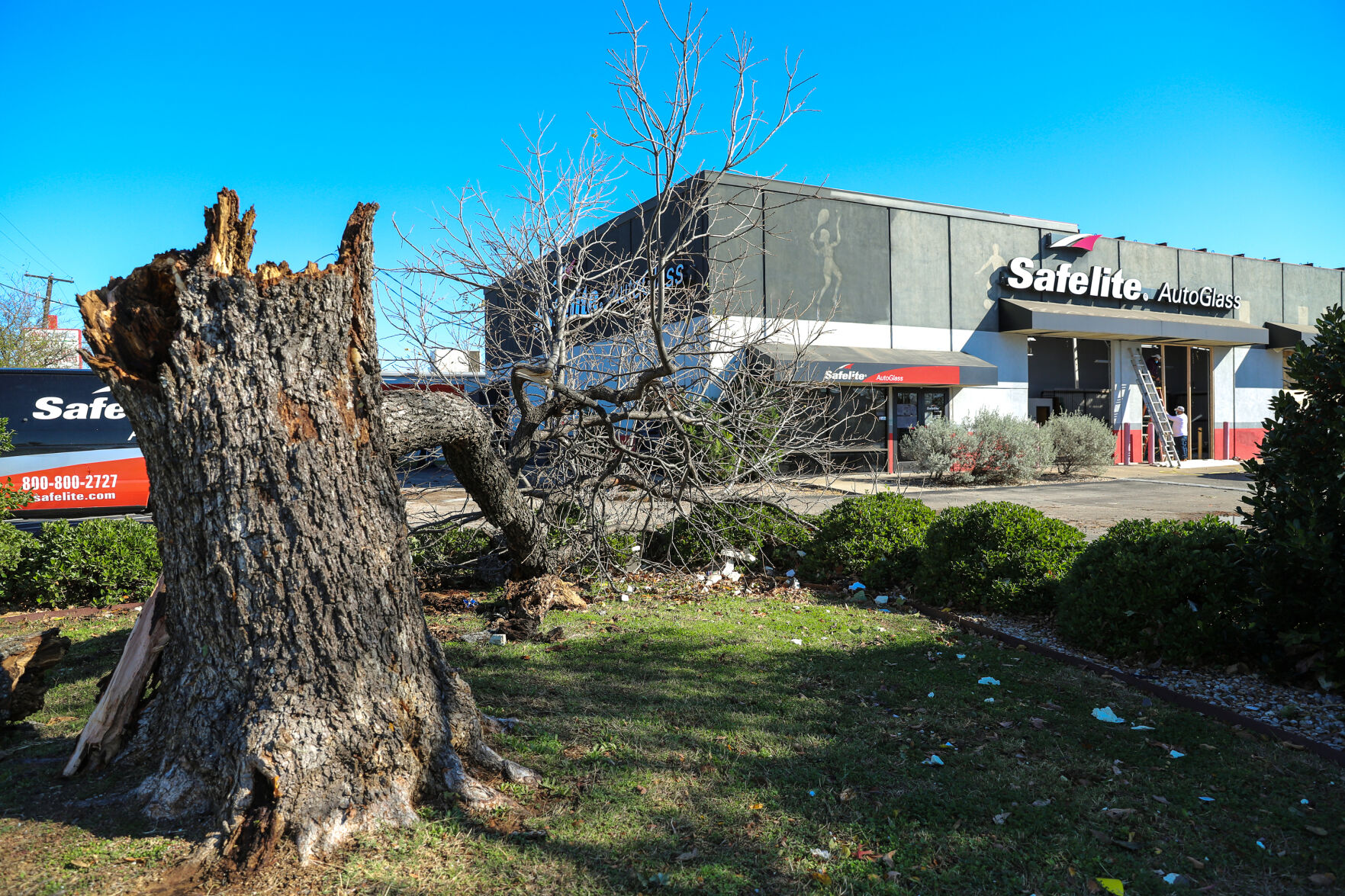 Photos: EF2 tornado in Arlington leaves roof damage, collapsed buildings in its wake